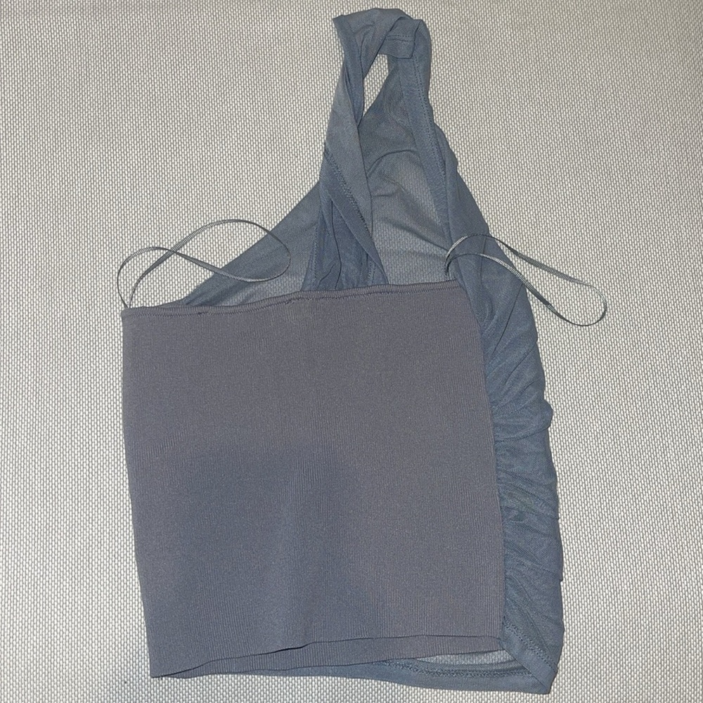 Zara Crop Asymmetric top - Picture 5 of 7